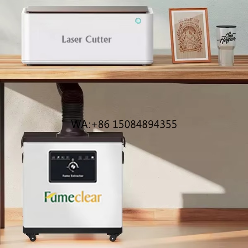 Industrial Fiber Laser Cutting Machine - ファイバーレーザー切断用産業用煙浄化装置（HEPAフィルター付き）