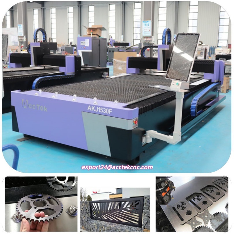 Industrial Fiber Laser - 1500W 2kW 3kW 6kW 工業用CNCレーザーカッター 自動ファイバーレーザー切断機