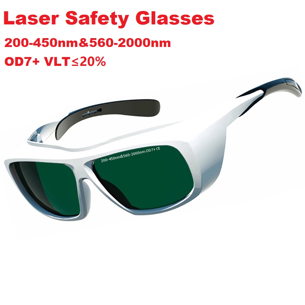 Laser Safety Goggles - OD7+ レーザー安全メガネゴーグル IPL レーザー脱毛治療美容オペレーターラボ作業産業目の保護