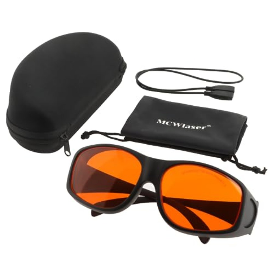Laser Safety Goggles - MCWlaser レーザー安全メガネ 190-540nm 保護ゴーグル CE UV