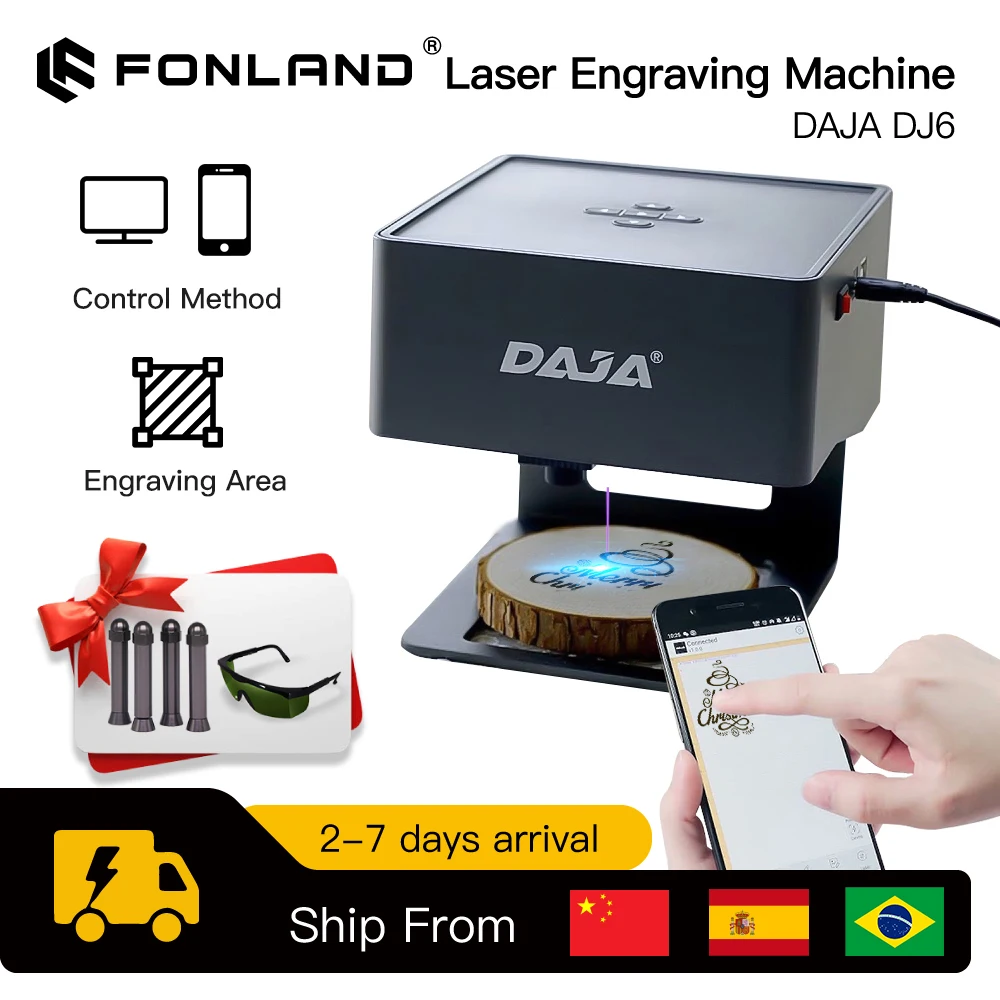 Industrial Laser Tool - Daja-レーザー彫刻機,ミニロゴ,マークプリンター,カッター,木工,木材,プラスチック,DIY,dj6,3000MW