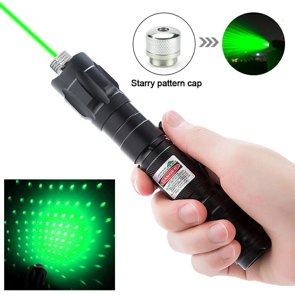 Industrial Laser Gun - (電池は付属しません) 緑赤レーザーポインター 教材用具 ペット用自動猫おもちゃ レーザーフォーカス レーザーペン
