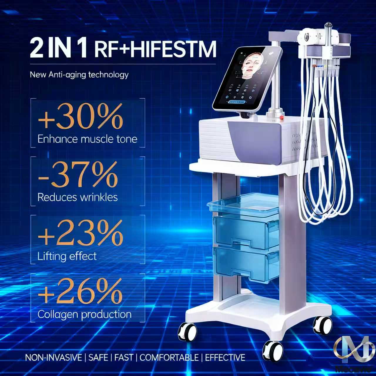 Industrial Laser Hair Removal Machine - プロフェッショナルEMS RF Pefaceボディしわ除去ネックリフティングスキンフェイスフェイシャルリフティングマシンPEFACEフェイス若返りマシン