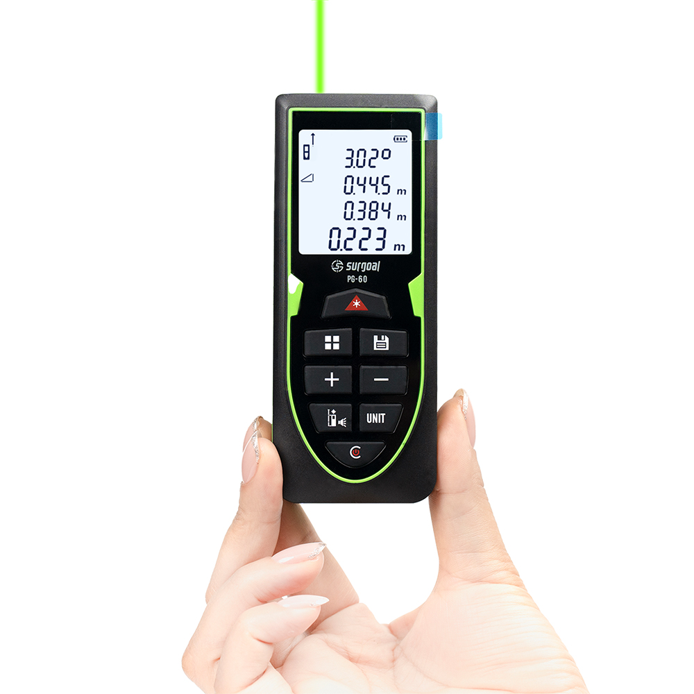 グリーンレーザー距離計 120m レンジファインダー 充電式 - Industrial Laser Sensor のレビューと価格