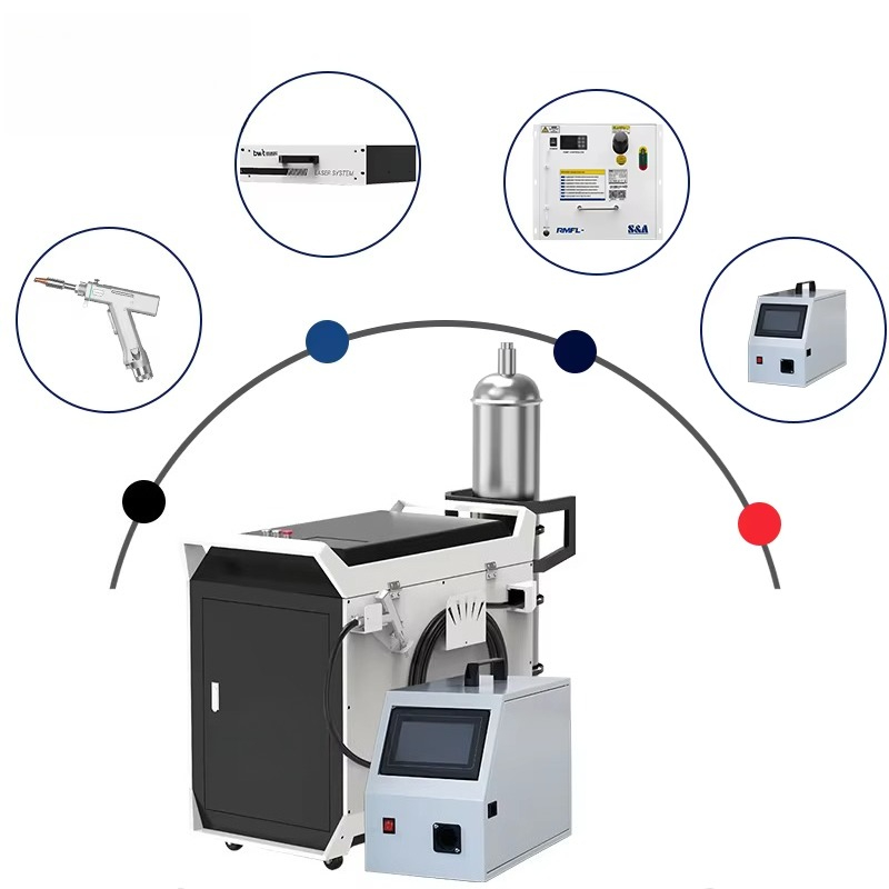 多機能3in1ハンドヘルド連続レーザー溶接機（ガスタンク付き - Industrial Laser Welding Machine のレビューと価格