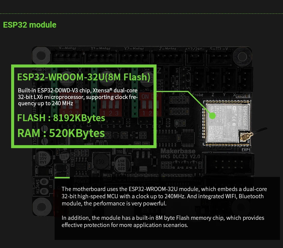 Makerbase MKS DLC32 V2.1 32 ビッ - Industrial Laser Sensor のレビューと価格