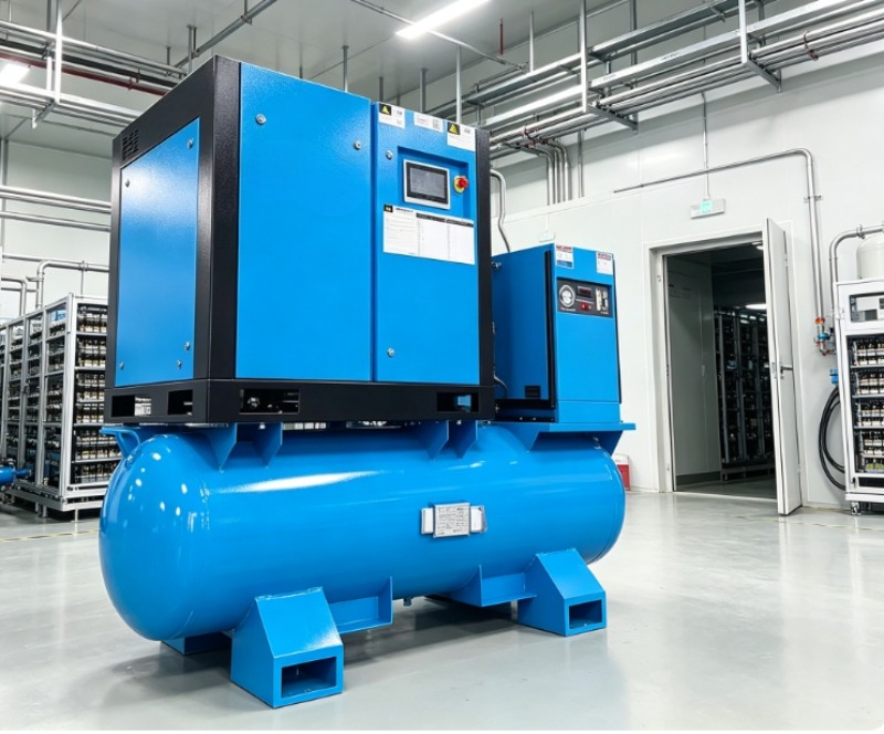 22KW VSDスプリットタイプスクリューエアコンプレッサー - Industrial Laser Types のレビューと価格