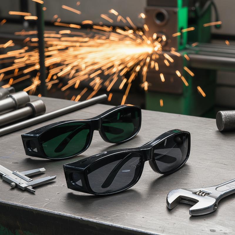 溶接工用レーザー保護メガネ 強光UVアーク溶接作業用保護メガ - Laser Safety Goggles のレビューと価格