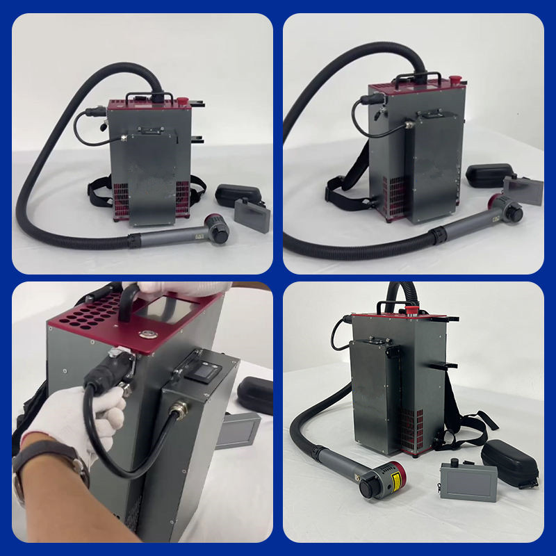 バックパックポータブル型ハンドヘルドレーザークリーナー錆除去 - Industrial Laser Cleaner Price のレビューと価格