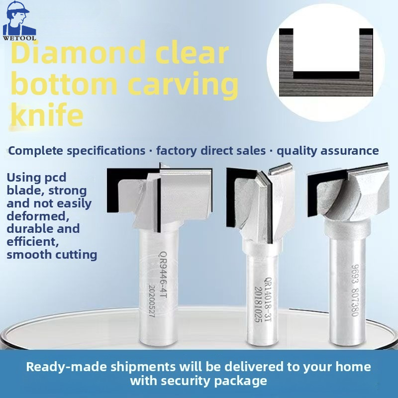 Livter PCDボトムクリーニングウッドダイヤモンドスト - Cnc Router Bit のレビューと価格
