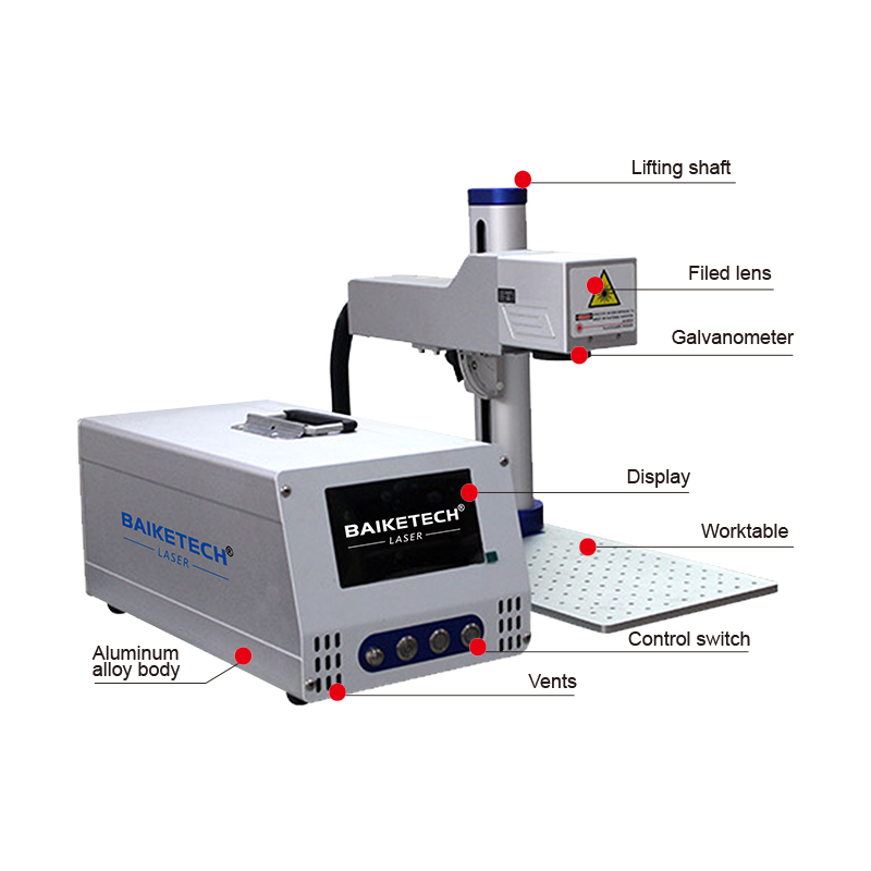 高速20W/30Wファイバーレーザーマーキングマシン、産業用 - Industrial Laser Marking Machine のレビューと価格