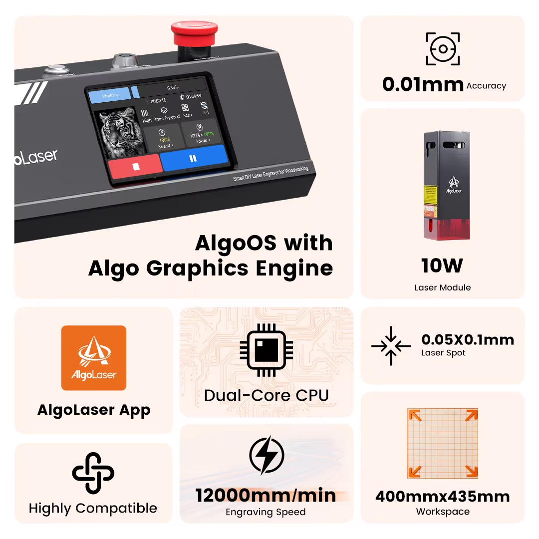 アルゴレーザー DIY テーブル 40*43cm CNC レ - Industrial Laser Tool のレビューと価格