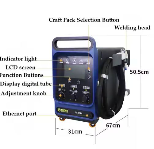 900W産業用ハンドヘルドレーザー溶接機STR-HW350空 - Industrial Laser Welding Machine のレビューと価格