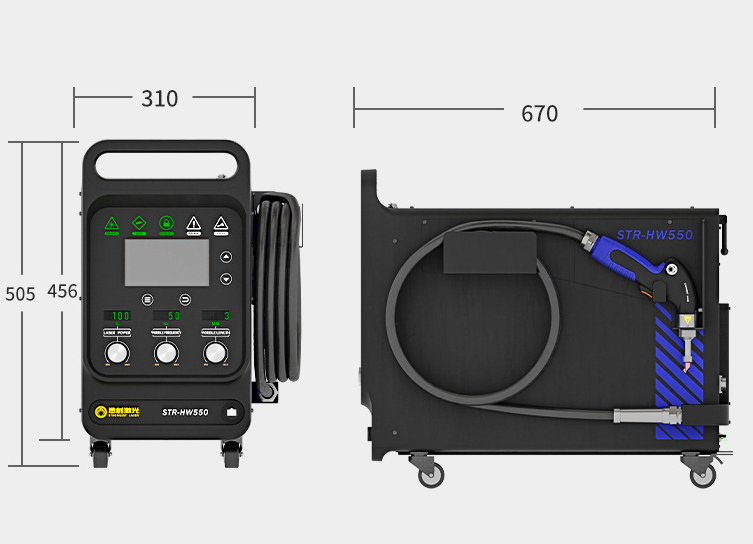 900W産業用ハンドヘルドレーザー溶接機STR-HW350空 - Industrial Laser Welding Machine のレビューと価格
