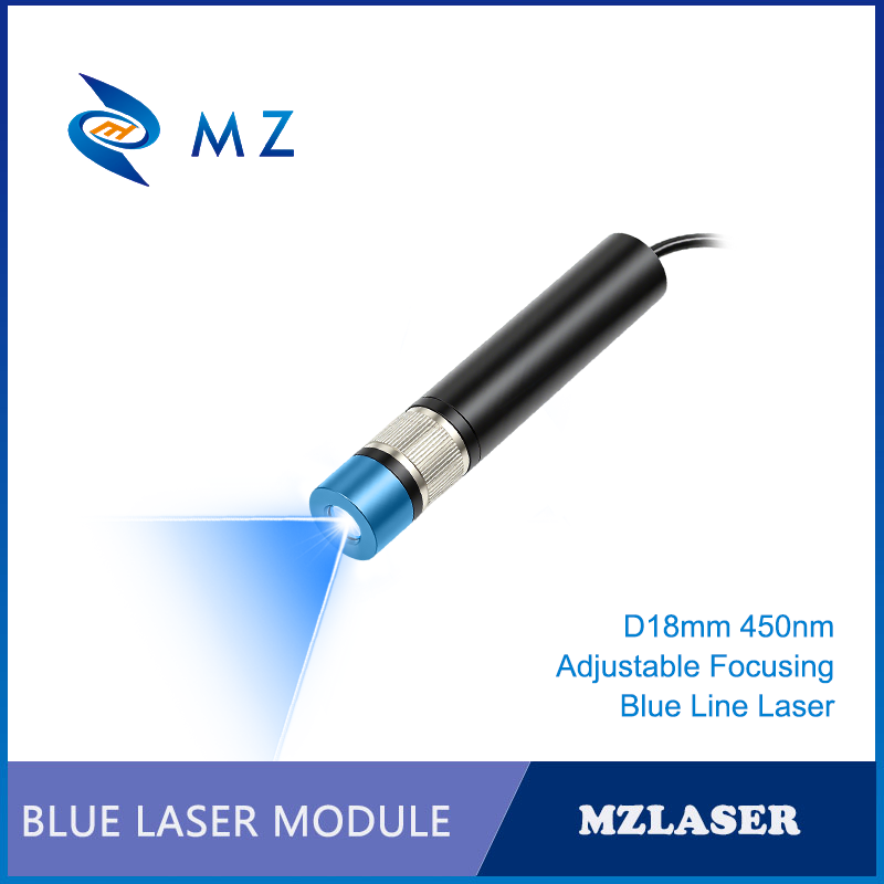 調整可能なフォーカシングブルーラインレーザーダイオードモジュ - Industrial Laser Line Generator のレビューと価格