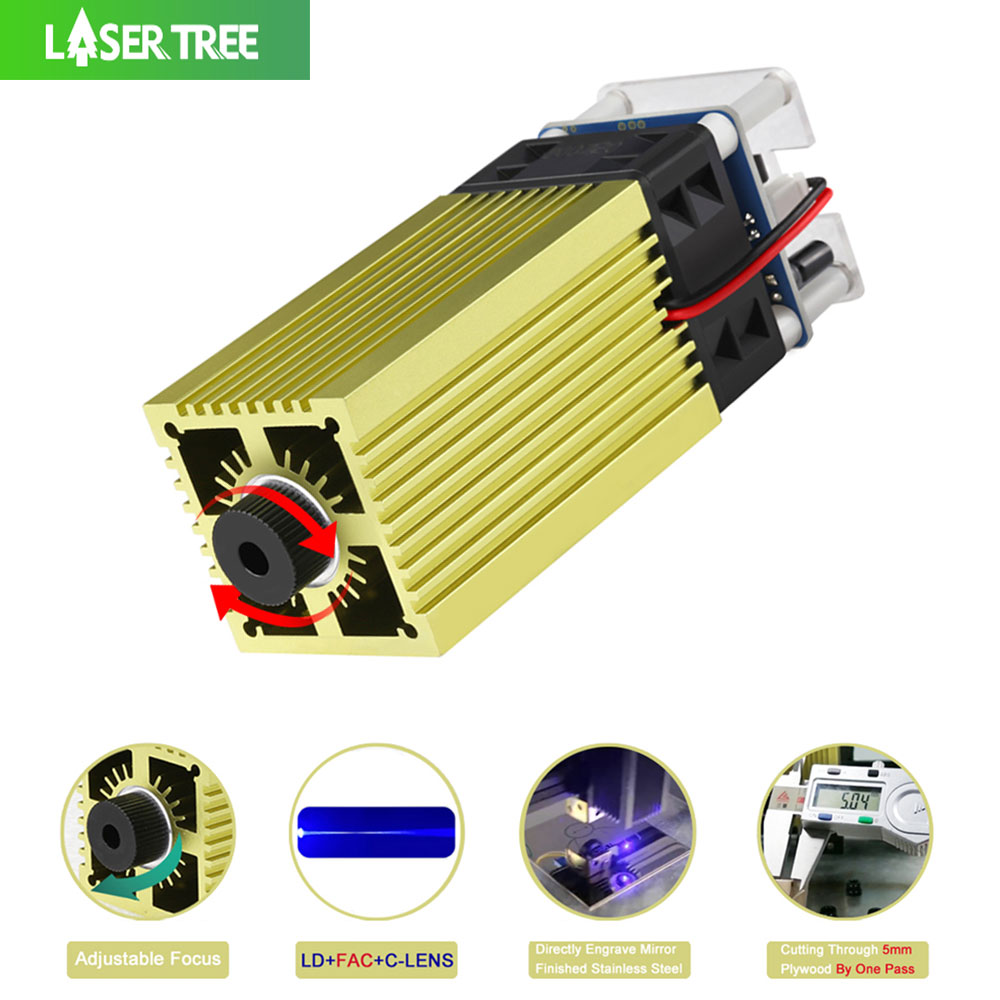 レーザーツリーフォーカス調整可能なブルーレーザーモジュール、 - Industrial Laser Tool のレビューと価格
