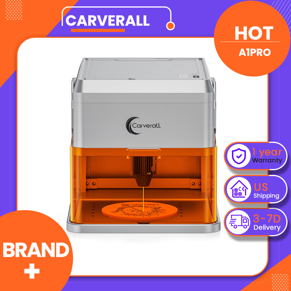 Carverall A1PRO 10Wレーザー彫刻機、HDカ - Industrial Laser Equipment のレビューと価格